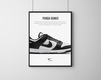 Sneaker Printable Wall Art, Sneaker Poster, Minimalist Shoe poster, Sneaker Prints, Sneakerhead Decor, Hypebeast Printable, Home Decor