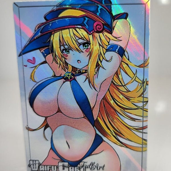 Dark Magician Girl Custom Card YGO Girl Holographic Card Trainer