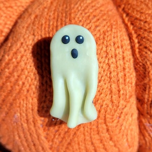 Glow in the dark Ghost pin