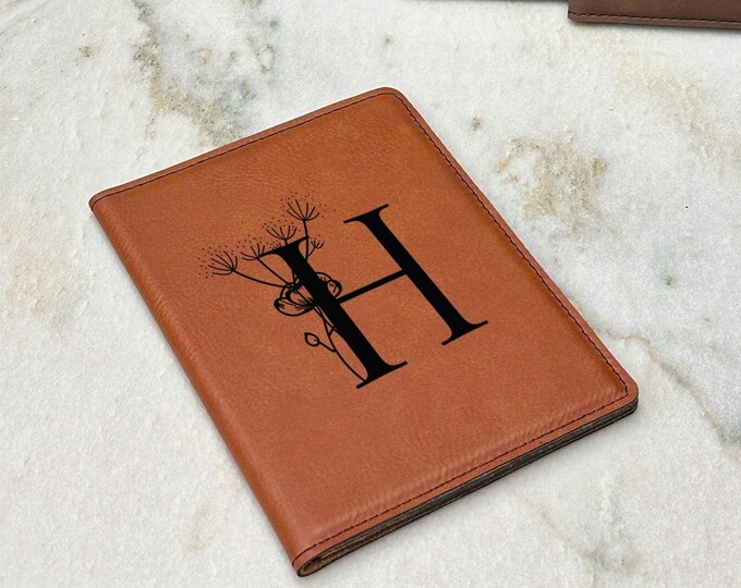 Custom Passport Holder, Personalized Passport Holder, Vegan Leather Passport Cover Name Engraved, Handmade, Travel Lover, Honeymoon Gift