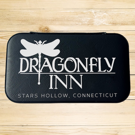 Dragonfly Inn Jewelry Travel Case, Gilmore Girls Fan Gift, Best Friend Jewelry Case, Travel Jewelry Case, Custom Jewelry Case