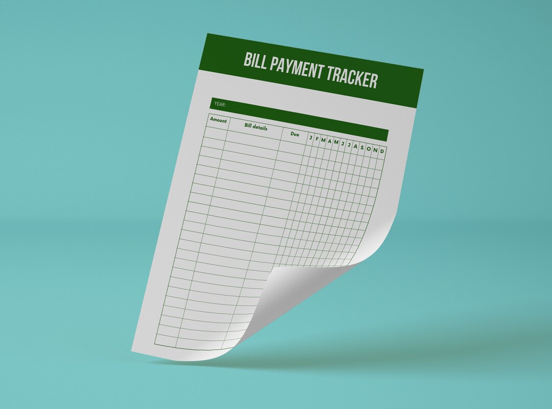 Stay Organized And Never Miss A Bill Payment Printable Bill Etsy stay-organized-and-never-miss-a-bill-payment-printable-bill-etsy
