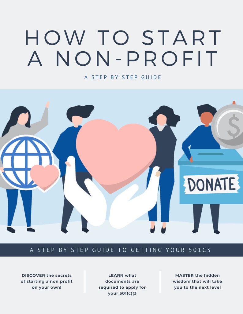Launch Impact: A 4-step Guide to Starting Your Nonprofit Journey - Etsy