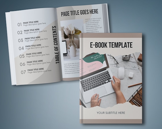 Editable Business Ebook Template | Customizable Entrepreneurship Guide