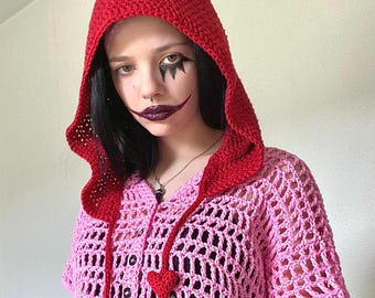 Corazon Hood / Bonnet Crochet PDF Pattern - Etsy