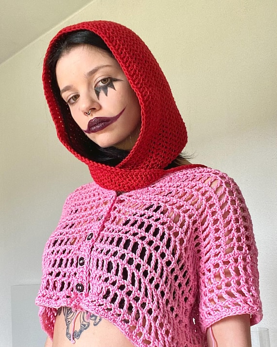 Corazon Hood / Bonnet Crochet PDF Pattern - Etsy