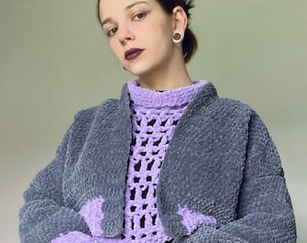 Snuggle Cardigan Crochet Pattern | Crochet Cardigan PATTERN | CROCHET PDF