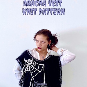 Aracna Vest KNIT PATTERN