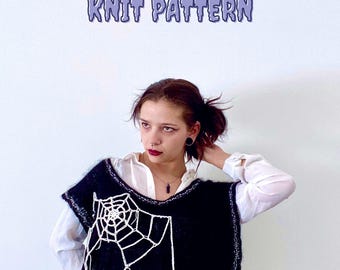 Aracna Vest KNIT PATTERN