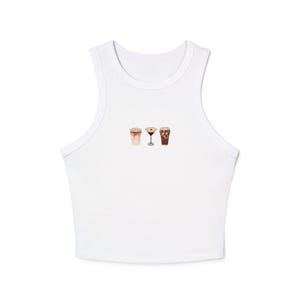Espresso Martini Lover&#39;s Racer Tank Top - süßes Sommer Top