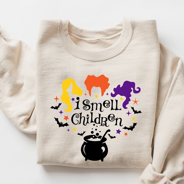 I SMELL CHILDREN BLACK SWEATSHIRT
