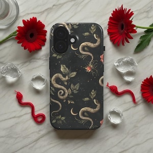 Mystic Serpent Tough Phone Case – Heavy-Duty Protection for iPhone, Samsung, Xiaomi & Google Pixel