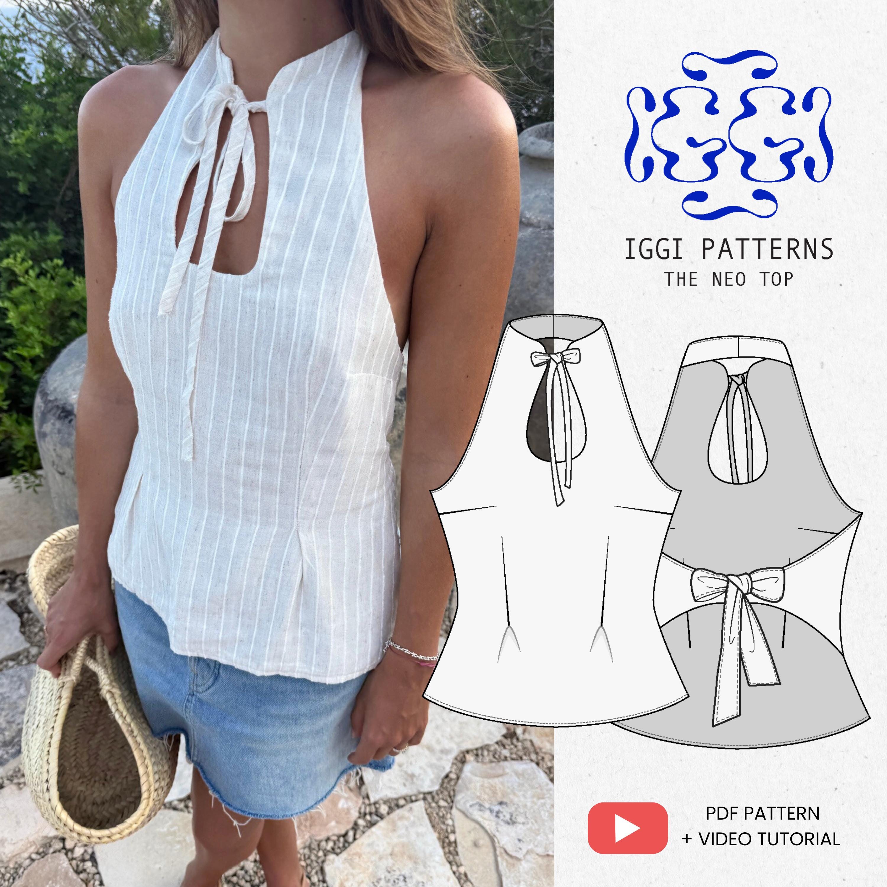 Blusa Halter Blusa De Amarrar En El Cuello Blusa Crop Halter Con