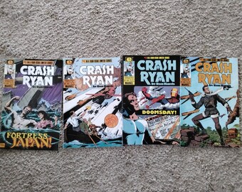 Crash Ryan Marvel cómics conjunto de 4