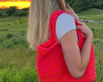 Large Sunset Tote