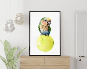 Wanddecoratie voor de kinderkamer Educatieve kunst Inspirerende kunst Moderne kinderkunst Kleurrijke digitale kunst Cartoon wordt afgedrukt Fantasiekunst aan de muur