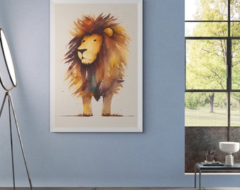 Muurkunst voor kinderen Digitale kunst wordt afgedrukt Kinderkamerkunst Afdrukbare muurkunst Speelkamerkunst Avontuurlijke kunst wordt afgedrukt Dierenmuurkunst