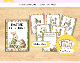 Easter Bunny Scavenger Hunt, activiteitengames