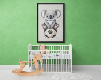 Minimalistische kinderkunst Cartoonafdrukken Fantasy muurkunst Kinderkamer wanddecoratie Educatieve kunst Inspirerende kunst Moderne kinderkunst