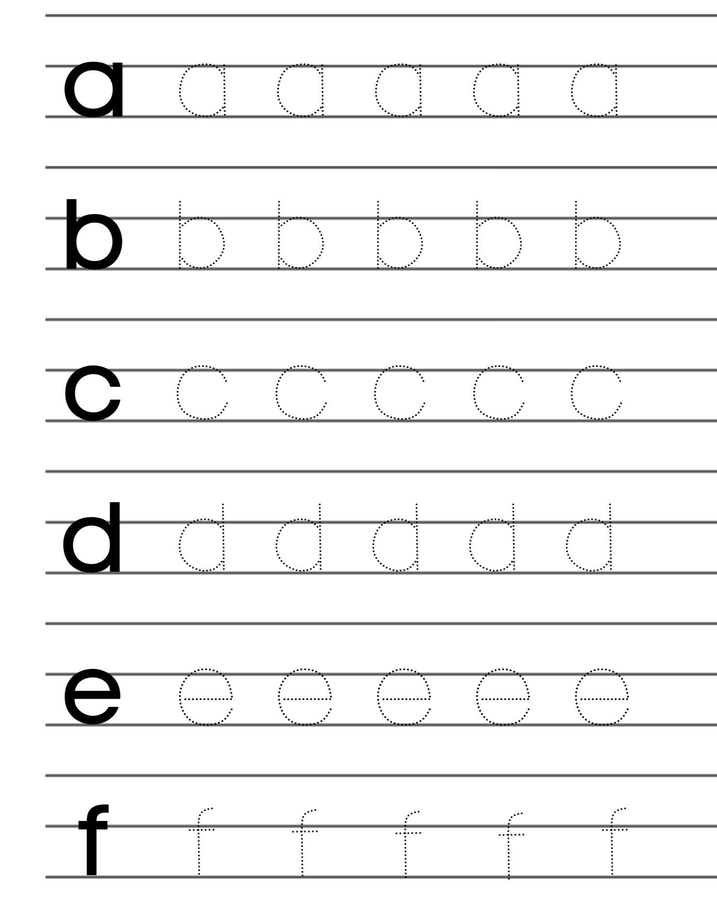 Printable Alphabet Practice Sheets for Kids, Alphabet Worksheets for