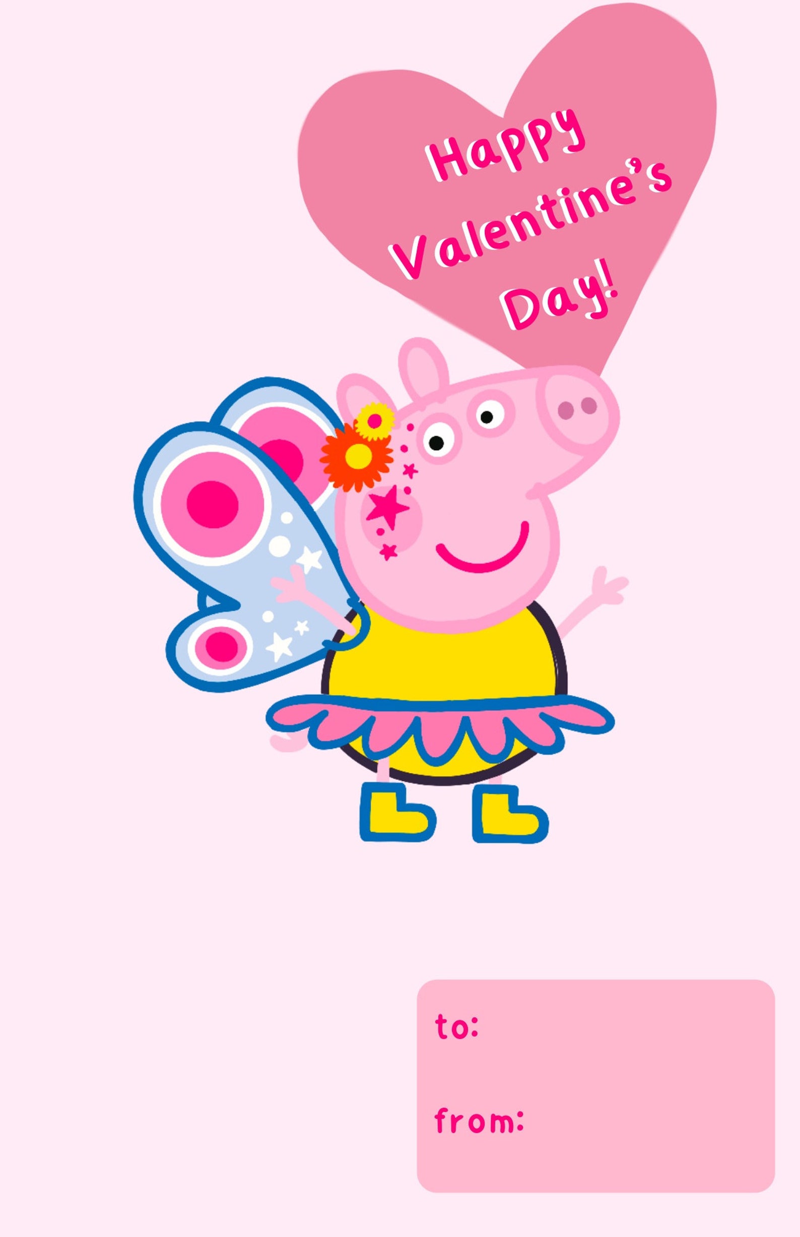 peppa-inspired-printable-valentines-day-cards-kids-valentines-cards-kids-cartoon-valentines-etsy