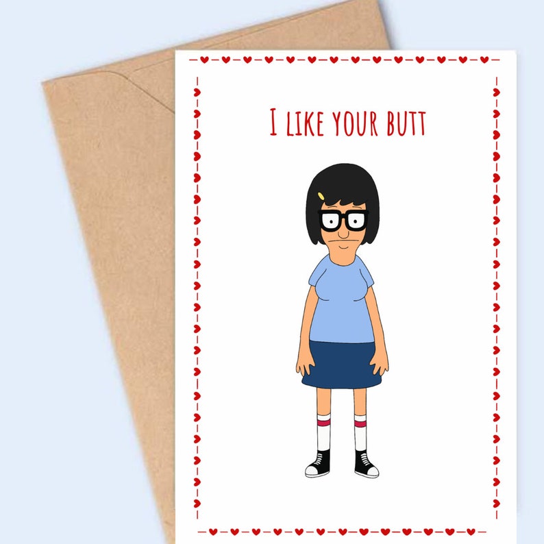 Bobs Burgers Inspired Valentines Day Bundle, Bobs Burgers Digital Cards ...