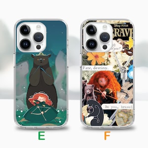 Funda de teléfono de la película de dibujos animados Mérida para iPhone 17 Air 16e 16 15, funda para Samsung S25 S24 FE A15 A55, funda para Google Pixel 10 9 imagen 5