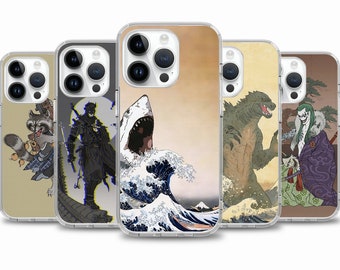 Super Hero Movie Ukiyo-e phone case for iPhone 17 Air 16e 16 15case for Samsung S25 S24 FE A15 A55 case for Google Pixel 10 9