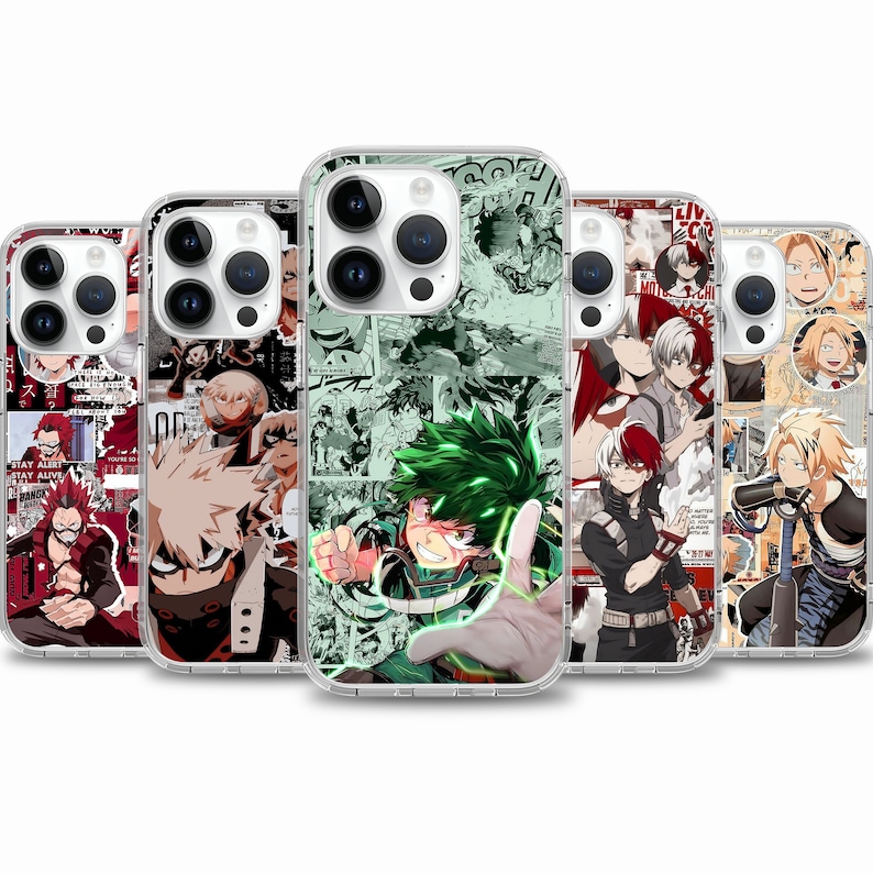 Japan Manga Anime case for iPhone 17 Air 16e 16 15case for Samsung S25 S24 FE A15 A55 case for Google Pixel 10 9 image 1