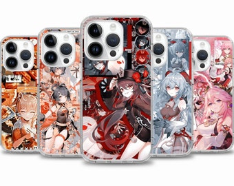 Genshin Auswirkungen Handyhülle für iPhone 17 Air 16e 16 15case für Samsung S25 S24 FE A15 A55 Hülle für Google Pixel 10 9