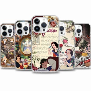 Schneewittchen Cartoon Movie Handyhülle für iPhone 16e 16e 15 14 13 Fall für Samsung S25 S24 FE A15 A55 A35 Case für Google Pixel 9 8 7