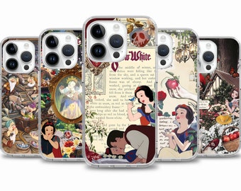 Snow White Cartoon Movie phone case for iPhone 17 Air 16e 16 15case for Samsung S25 S24 FE A15 A55 case for Google Pixel 10 9