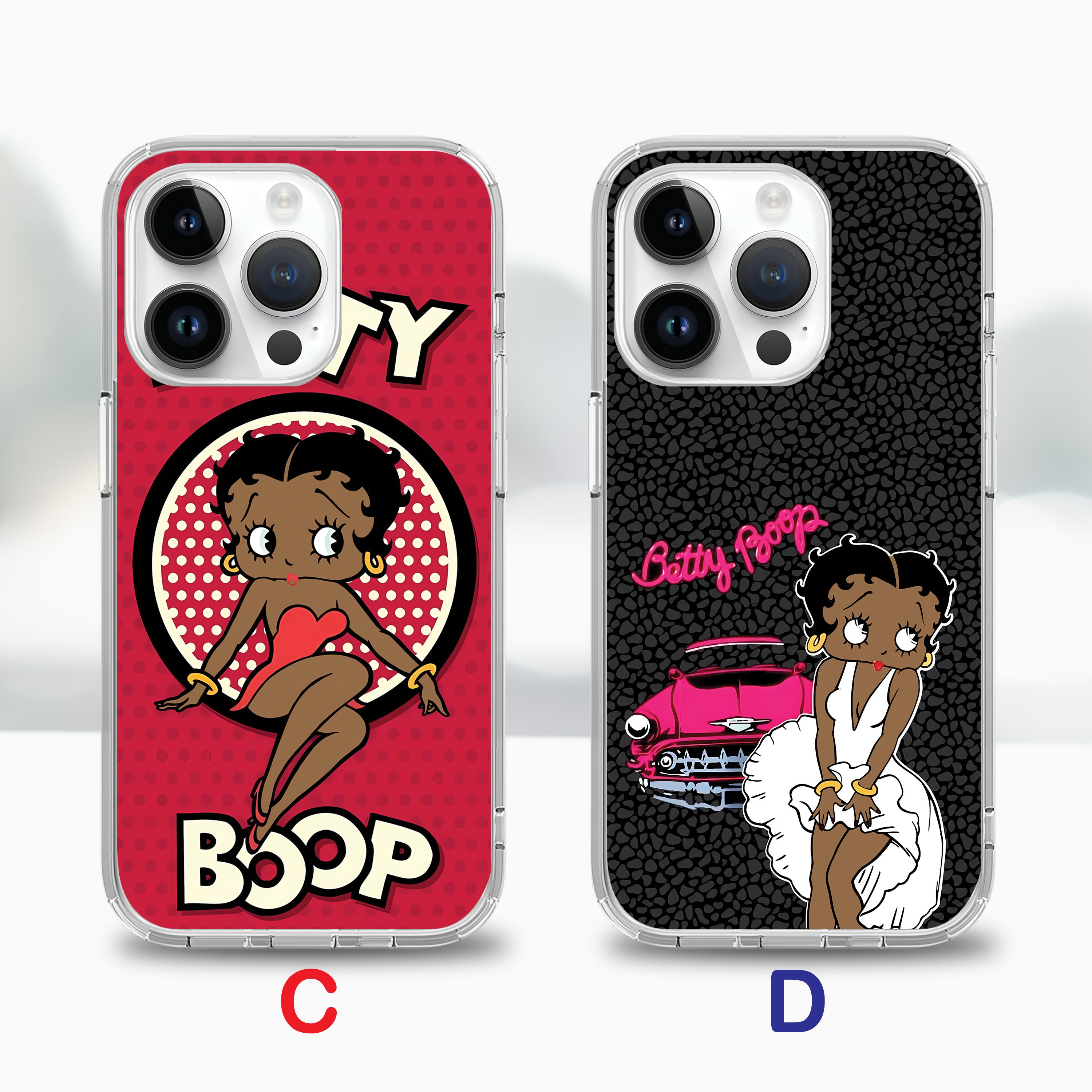 Black Betty Boop Cartoon Manga Anime Case for iPhone 17 Air
