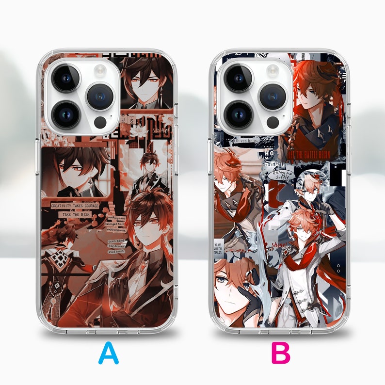 Genshin Auswirkungen Handyhülle für iPhone 17 Air 16e 16 15case für Samsung S25 S24 FE A15 A55 Hülle für Google Pixel 10 9 Bild 3