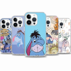 Esel Cartoon Handyhülle passend für iPhone 16e 16e 15 14 13 case for Samsung S25 S24 FE A15 A55 A35 Case for Google Pixel 9 8 7