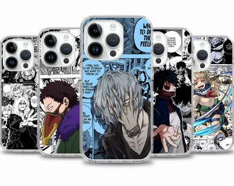Japan Manga Anime case for iPhone 17 Air 16e 16 15case for Samsung S25 S24 FE A15 A55 case for Google Pixel 10 9