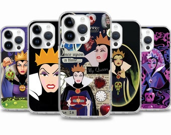 Evil Queen Cartoon Movie phone case for iPhone 16e 16 15 14 13 case for Samsung S25 S24 FE A15 A55 A35 case for Google pixel 8 Pro