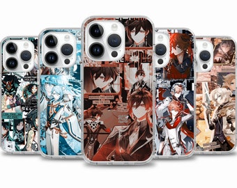 Genshin Impact phone case for iPhone 17 Air 16e 16 15case for Samsung S25 S24 FE A15 A55 case for Google Pixel 10 9