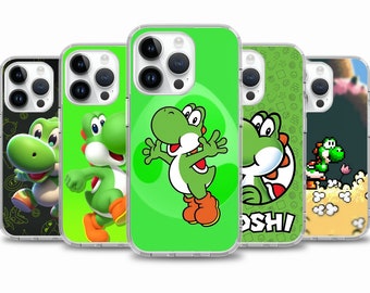 Yoshi  Game phone case for iPhone 15 14 13 12 11 case for Samsung S24 S23 FE A15 A55 A35 case for Google pixel 7 7A