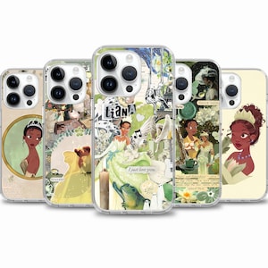 Tiana Cartoon Movie Handyhülle passend für iPhone 16e 16e 15 14 13, Samsung S25 S24 FE A15 A55 A35, Google Pixel 9 8 7