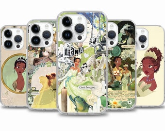 Tiana Cartoon Movie phone case for iPhone 15 14 13 12 11 case for Samsung S24 S23 FE A15 A55 A35 case for Google pixel 7 7A