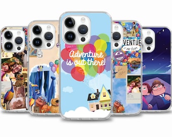 Up Cartoon Movie phone case for iPhone 15 14 13 12 11 case for Samsung S24 S23 FE A15 A55 A35 case for Google pixel 7 7A