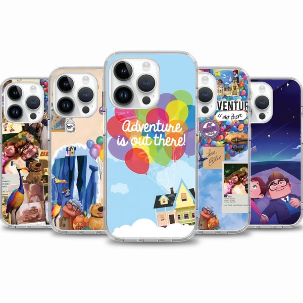 Up Cartoon Movie phone case for iPhone 15 14 13 12 11 case for Samsung S24 S23 FE A15 A55 A35 case for Google pixel 7 7A