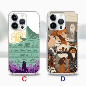 Lion King Cartoon Movie phone case for iPhone 17 Air 16e 16 15case for Samsung S25 S24 FE A15 A55 case for Google Pixel 10 9 image 4