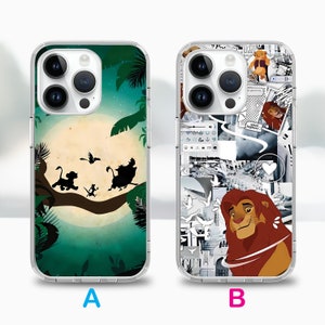 Lion King Cartoon Movie phone case for iPhone 17 Air 16e 16 15case for Samsung S25 S24 FE A15 A55 case for Google Pixel 10 9 image 3