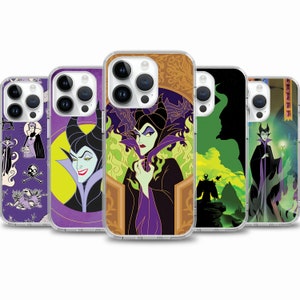 Maleficent Cartoon Movie phone case for iPhone 15 14 13 12 11 case for Samsung S24 S23 FE A15 A55 A35 case for Google pixel 8 Pro