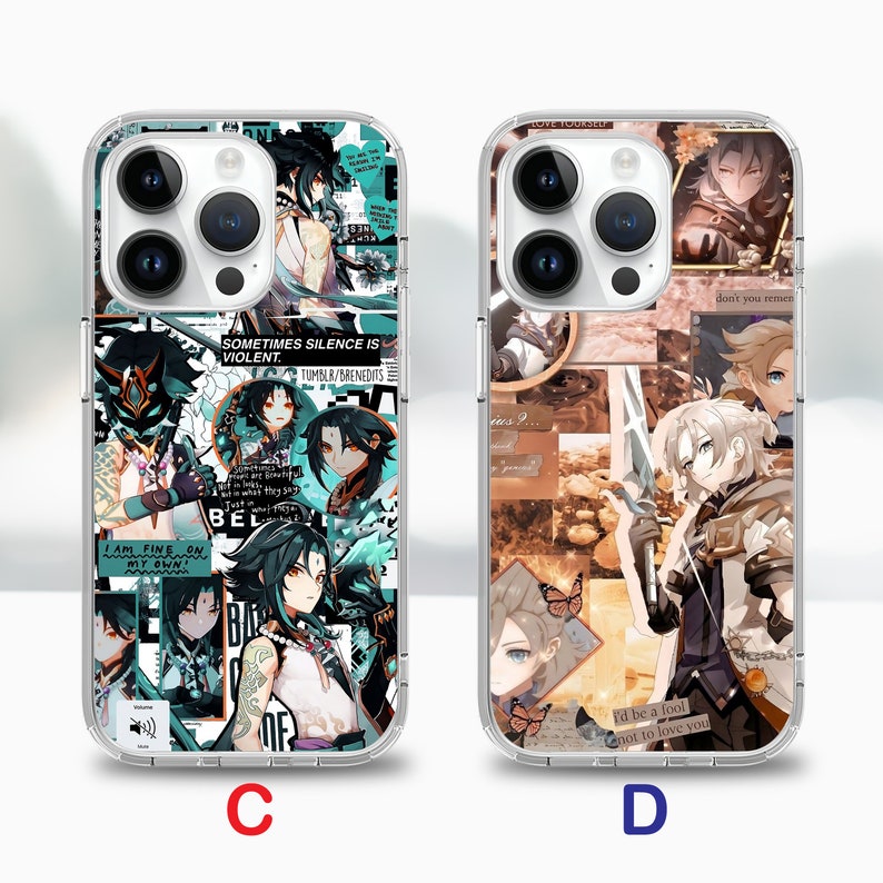 Genshin Auswirkungen Handyhülle für iPhone 17 Air 16e 16 15case für Samsung S25 S24 FE A15 A55 Hülle für Google Pixel 10 9 Bild 4