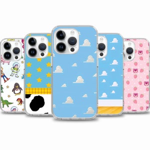 Toy Story Pattern cartoon phone case for iPhone 16e 16 15 14 13 case for Samsung S25 S24 FE A15 A55 A35 case for Google Pixel 9 8 7
