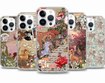 Bambi Hirsch Cartoon Movie Handyhülle passend für iPhone 17 Air 16e 16 15case für Samsung S25 S24 FE A15 A55 Case für Google Pixel 10 9