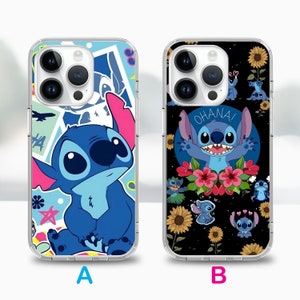 Stitch cartoon phone case for iPhone 17 Air 16e 16 15case for Samsung S25 S24 FE A15 A55 case for Google Pixel 10 9 image 3